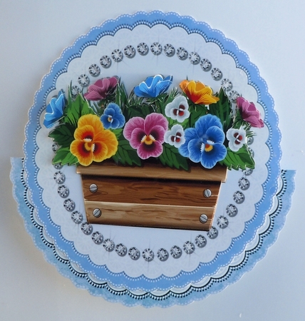 FLOWER TOPPERS  - SET 2 by Sharon Wilson