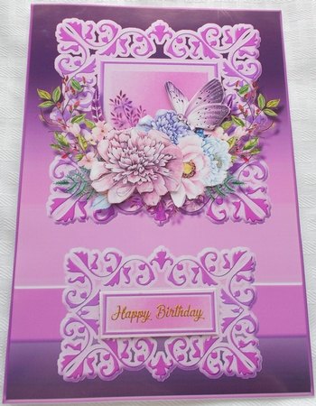 A5-Floral Foil Card Front-3 by Sharon Wilson