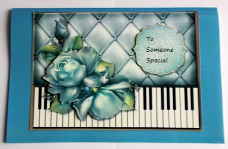 Classic Music & Porcelain  Roses by Sharon Wilson