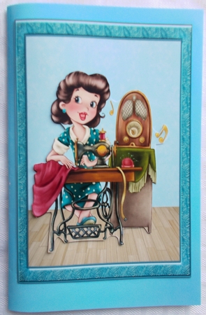 Vintage Seamstress by Sharon Wilson