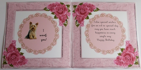 Circle Scallop scroll mat by Sharon Wilson