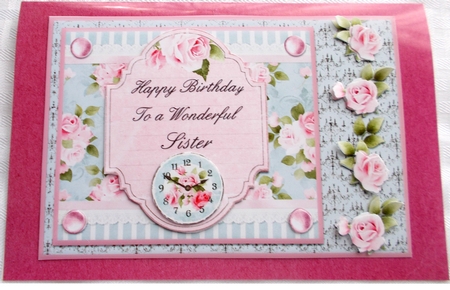 Happy Birthday to a Wonderful Sister by Sharon Wilson