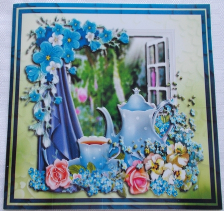 Afternoon Tea In An English Country Garden by Sharon Wilson