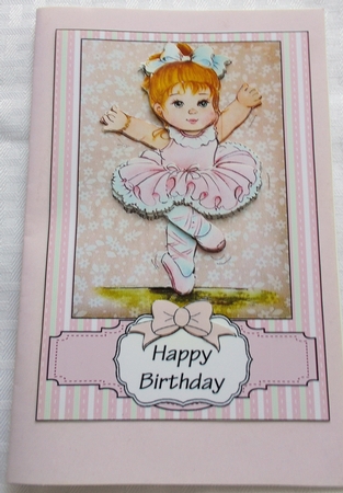 Little Ballerina Birthday by Sharon Wilson