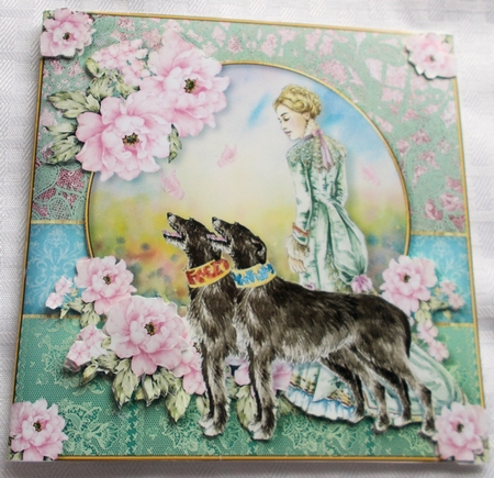 Garden Glory Card Front Mini Kit-1 by Sharon Wilson
