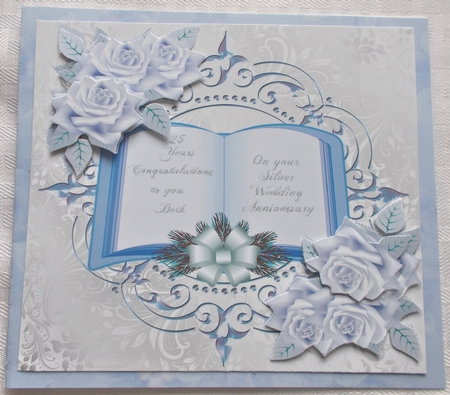 Silver Roses Anniversary - 25 Years by Sharon Wilson