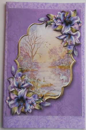 Gorgeous Lilies A5 Bumper Kit by Sharon Wilson