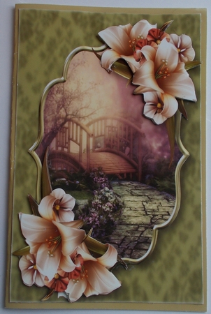 Gorgeous Lilies A5 Bumper Kit by Sharon Wilson