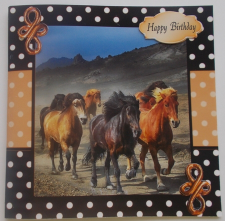 Galloping Wild Horses by Sharon Wilson