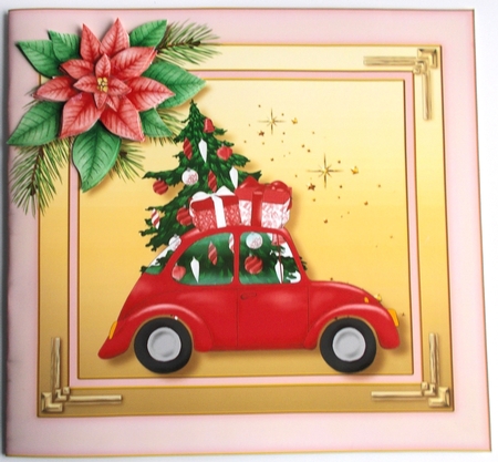 Winter Delights Pink CardFront -6 by Sharon Wilson