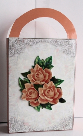 Peach   Roses Step By Step by Sharon Wilson
