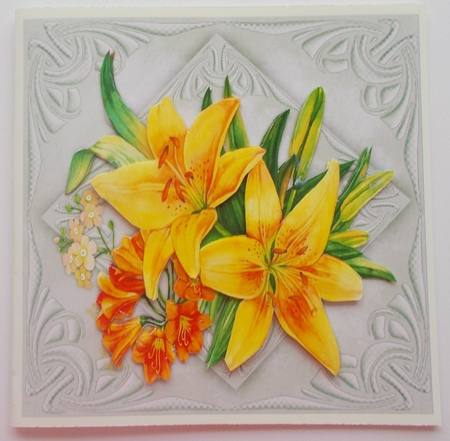 Stunning Yellow Lillies  by Sharon Wilson