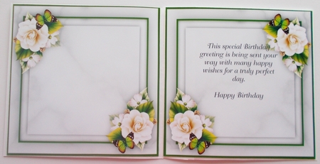 Blank Insert MagnoliaJoy  by Sharon Wilson