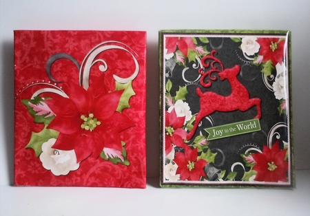 Romance Christmas Tea Bag Wrappers by Sharon Wilson