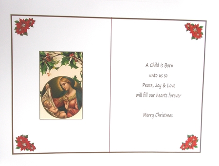 Christmas Baby Jesus Insert 2 by Sharon Wilson