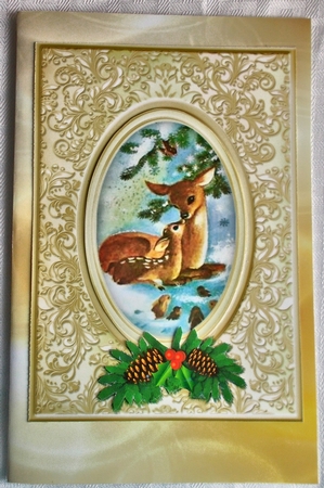 Oval Christmas Toppers 3 by Sharon Wilson