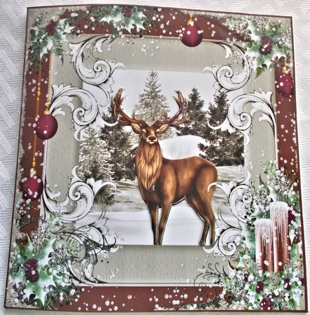 Christmas reindeer2 by Sharon Wilson