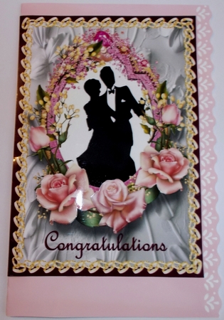 congratulations on your wedding by Sharon Wilson