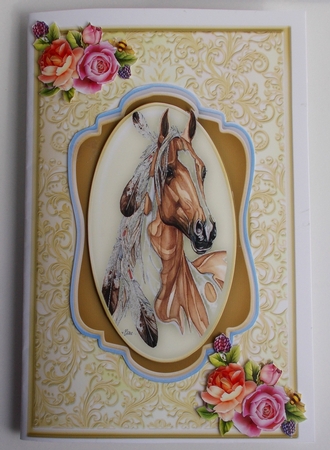 2 Beautifulk Horse Toppers by Sharon Wilson