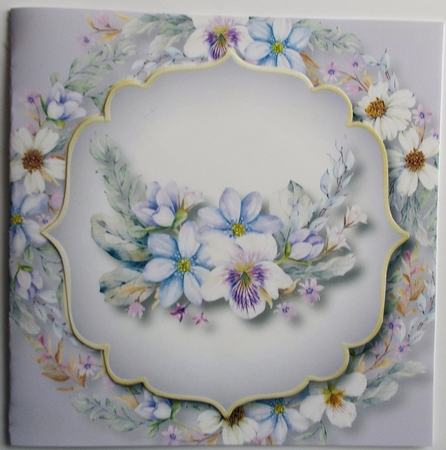 Beautiful Mixed Florals Quick Topper Bumper Kit by Sharon Wilson