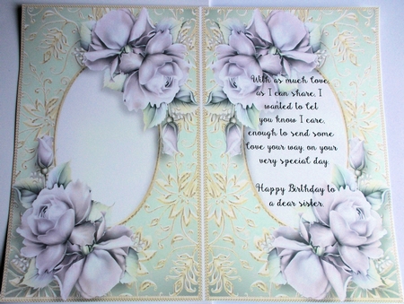 Gilded Frame & Purple Roses by Sharon Wilson