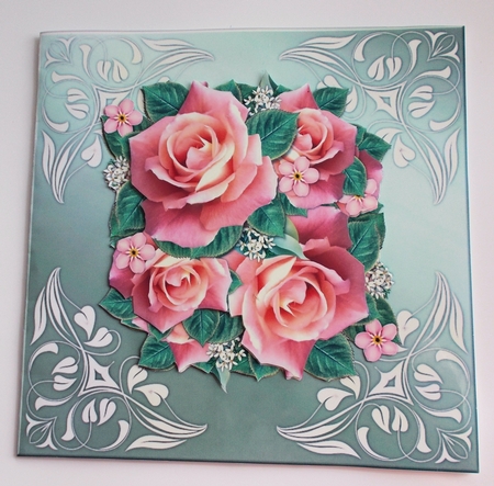 Roses & Butterfly Mini Kit by Sharon Wilson