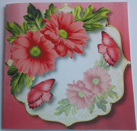 Chrysanthemum Corner - Perfectly Pink 8x8 by Sharon Wilson