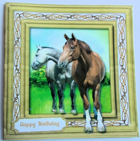  Horses in The Field  by Sharon Wilson