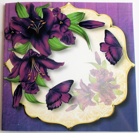 Lovely Lily - Pretty Purple by Sharon Wilson