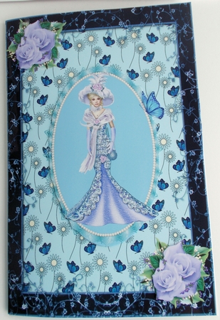 Butterflies and Daisies Paper by Sharon Wilson