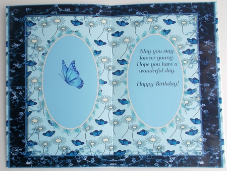 Butterflies and Daisies Paper by Sharon Wilson