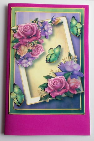 The Angled Frame - Belle Epoque A5 by Sharon Wilson