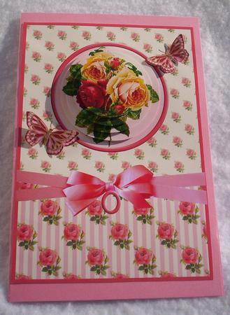 Romantic Rose Bouquet by Sharon Wilson