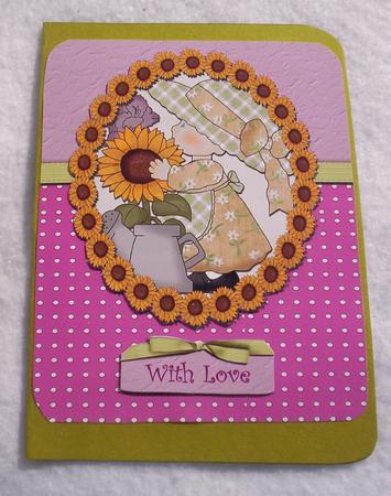 Sunflower Country Gal by Sharon Wilson
