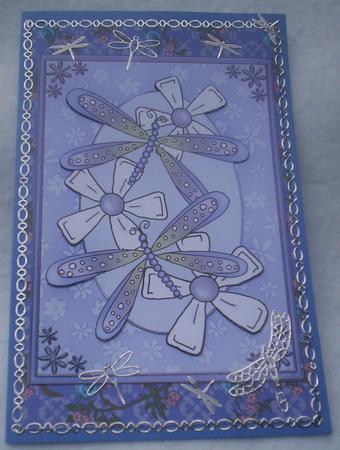 A4 Dreamy Dragonflies by Sharon Wilson