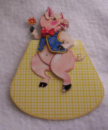 Pigtails-wobble Card by Sharon Wilson