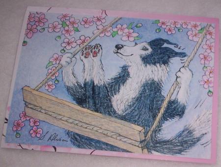 Just Swingin in the Blossom (spring Series) by Sharon Wilson