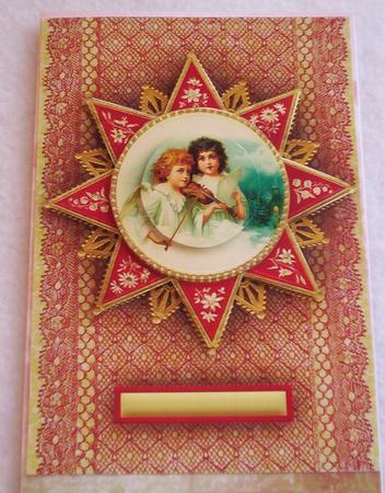 Christmas Angels Quick Card by Sharon Wilson