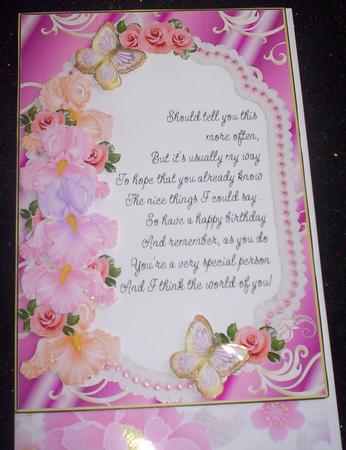 Roses, Irises and Butterflies 7 by Sharon Wilson