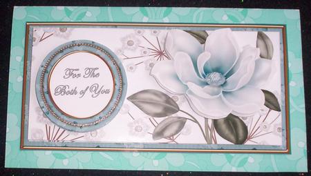 Dteal Magnolia Both of You Dl Decoupage Topper by Sharon Wilson