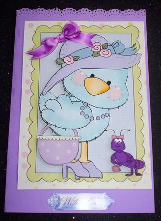 I Do Love Your Hat! A4 Topper by Sharon Wilson