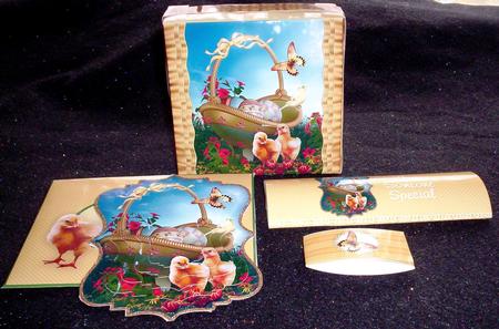 Spring Chicks and Basket Easter Craft Kit by Sharon Wilson