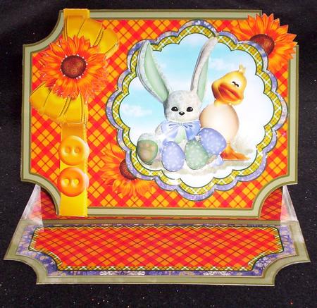 Easter Bunny and Chick Sunshine Easter Easel Kit by Sharon Wilson