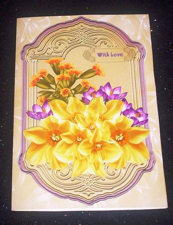 Topper Spring Daffodil by Sharon Wilson