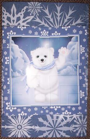 Festive Bear 2 by Sharon Wilson