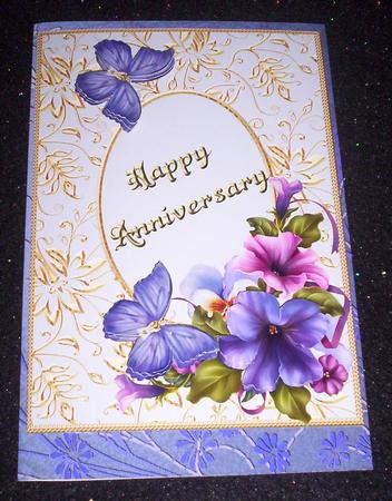 Petunia Corner - Happy Anniversary by Sharon Wilson