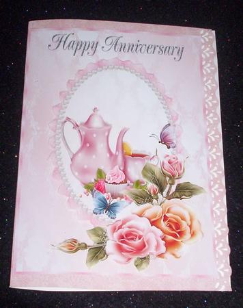 A4 Happy 20th Wedding Anniversary 2 (china) by Sharon Wilson