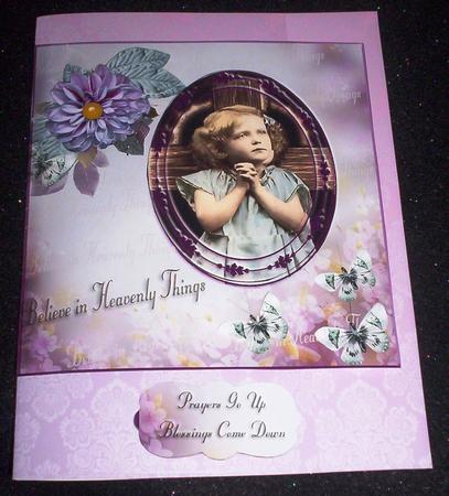 Believe in Heavenly Things Vintage Topper & Decoupage& Featured Gallery Photo
