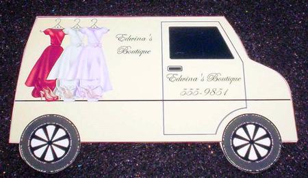 Van Card - Edwina's Boutique by Sharon Wilson
