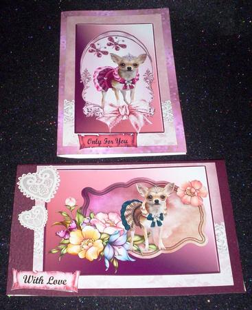 Princess Fiona Two Quick and Easy Card Toppers by Sharon Wilson